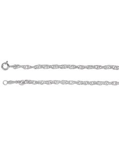 Sterling Silver Solid Rope 20