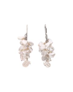 Freshwater Cultured Keshi Pearl Earrings