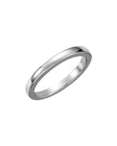 Solstice Solitaire® Tapered Bombé Band