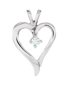 Diamond Heart Pendant