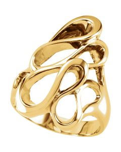 14kt White Ring