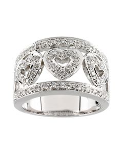 Diamond Heart Band