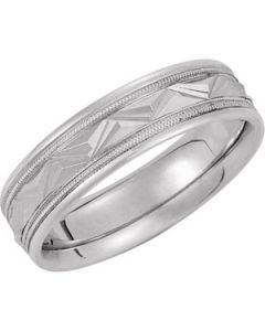 Design Band Platinum  Size 7