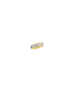 7mm Celtic-Inspired Two-Tone Band