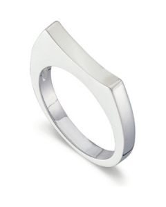 Metal Fashion Ring 14K White Gold Ring