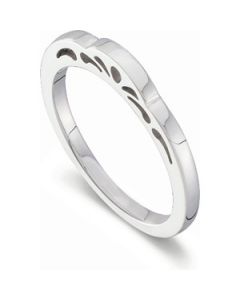 Ladies Metal Fashion Ring Sterling Silver  