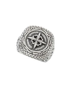 Sterling Silver Fashion Ring Size 7