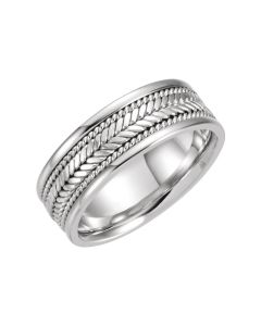 Hand-Woven 8mm Comfort Fit Band