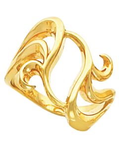 Metal Fashion Ring (10586) 14K White Gold Ring