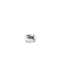 Sterling Silver Love Ring Size 9