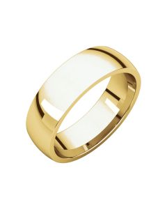 14kt Yellow 6mm Light Comfort Fit Band