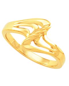 Metal Fashion  Ring 14K White Gold Ring