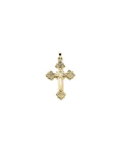 Hollow Design Cross Pendant