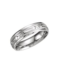 Comfort-Fit 6mm Design Band