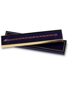 Black Velvet Lined Bracelet Box Pack Of 24 N\A  