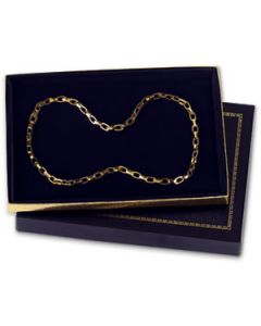 Black Velvet Lined Large Pearl Box Pack Of 24 N\A  