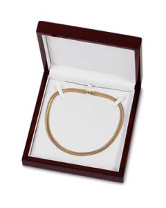 Cherrywood Necklace Box N\A  Neck/Omega Box