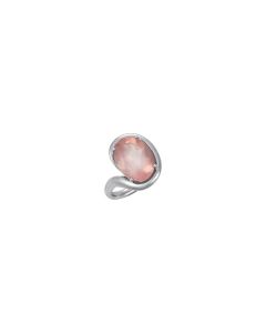 Genuine Rose Quartz Ring