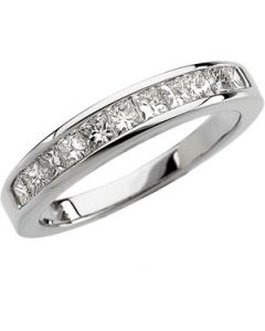 Diamond Anniversary Band Platinum  Size 06.00