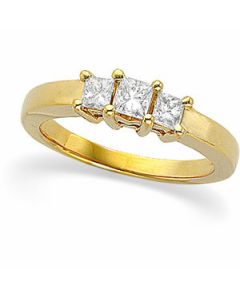 Diamond Anniversary Band 14K White Gold 9/10 Ct Tw