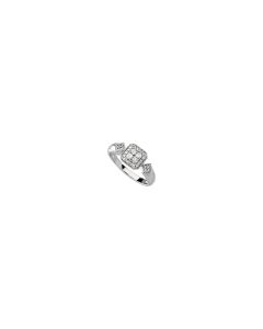 14kt White 1/3 CTW Diamond Ring