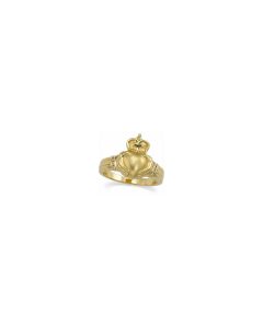 .05 CTW Diamond Claddagh Ring