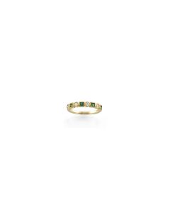 Emerald & Diamond Anniversary Band