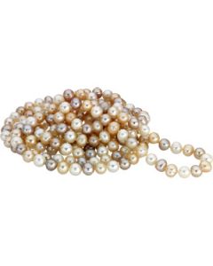 72.00 Inch Freshwater Cultured Multi Pearl Rope N/A N\A 8-8.5Mm 72 Inch Freshwater Cultured Multi Pearl Necklace (No Clasp)