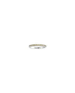 Yellow Diamond Anniversary Band
