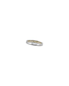 Yellow Diamond Anniversary Band