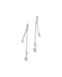Diamond Earring 14K White Gold Pair 1/6 Ct Tw Diamond Earring