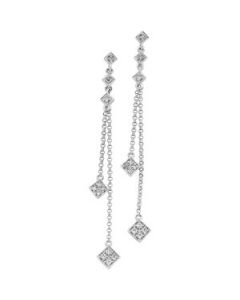 Diamond Earring 14K White Gold 1/6 Ct Tw Diamond Earring