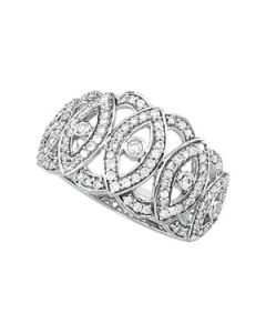 Diamond Ring 14K White Gold 5/8Cttw;P;Diamond Ring