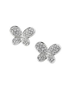 Cubic Zirconia Earring Sterling Silver  Pair Cubic Zirconia Earrings