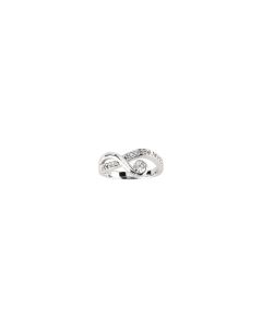 Created Moissanite & Diamond Ring