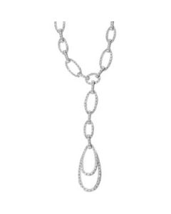 Diamond Necklace 14K White Gold 1 5/8 Ct Tw Diamond Necklace