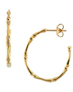 Diamond Earrings 14K Yellow Gold Pair .08Ct Tw Diamond Earrings