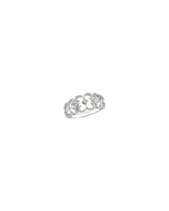 14kt White 1/3 CTW Bridal Anniversary Band