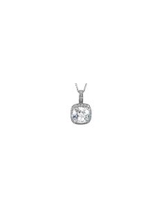 Sterling Silver Cubic Zirconia 18