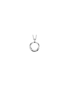 Diamond Circle Necklace