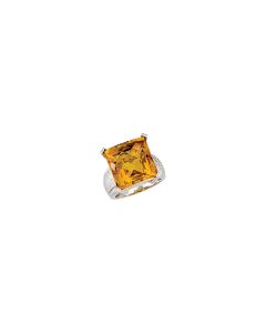 Genuine Citrine Ring