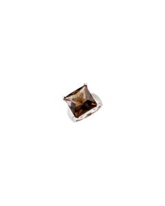 Genuine Smoky Quartz Ring