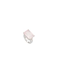 Genuine Rose Quartz Ring