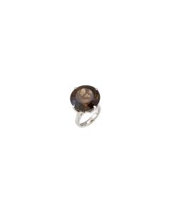 Genuine Smoky Quartz Ring