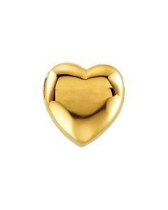 14kt Yellow Heart Shaped Slide