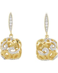 Cubic Zirconia Earrings N\A  Pair