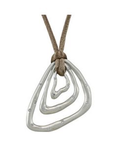 1/5 Ct Tw Diamond Pendant Or Necklace Sterling Silver  18.00 Inch Coffee Cord 1/5 Ct Tw Diamond Pendant Or Necklace