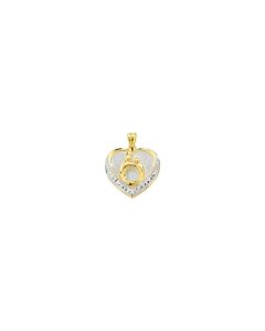 Mother & Child® Pendant with Rhodium Plating