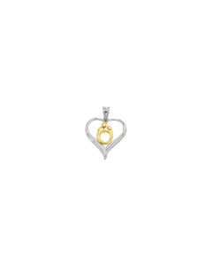 Heart Shaped Mother & Child® Pendant 