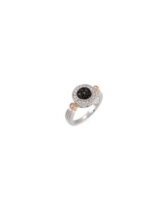 Black & White Diamond Ring 